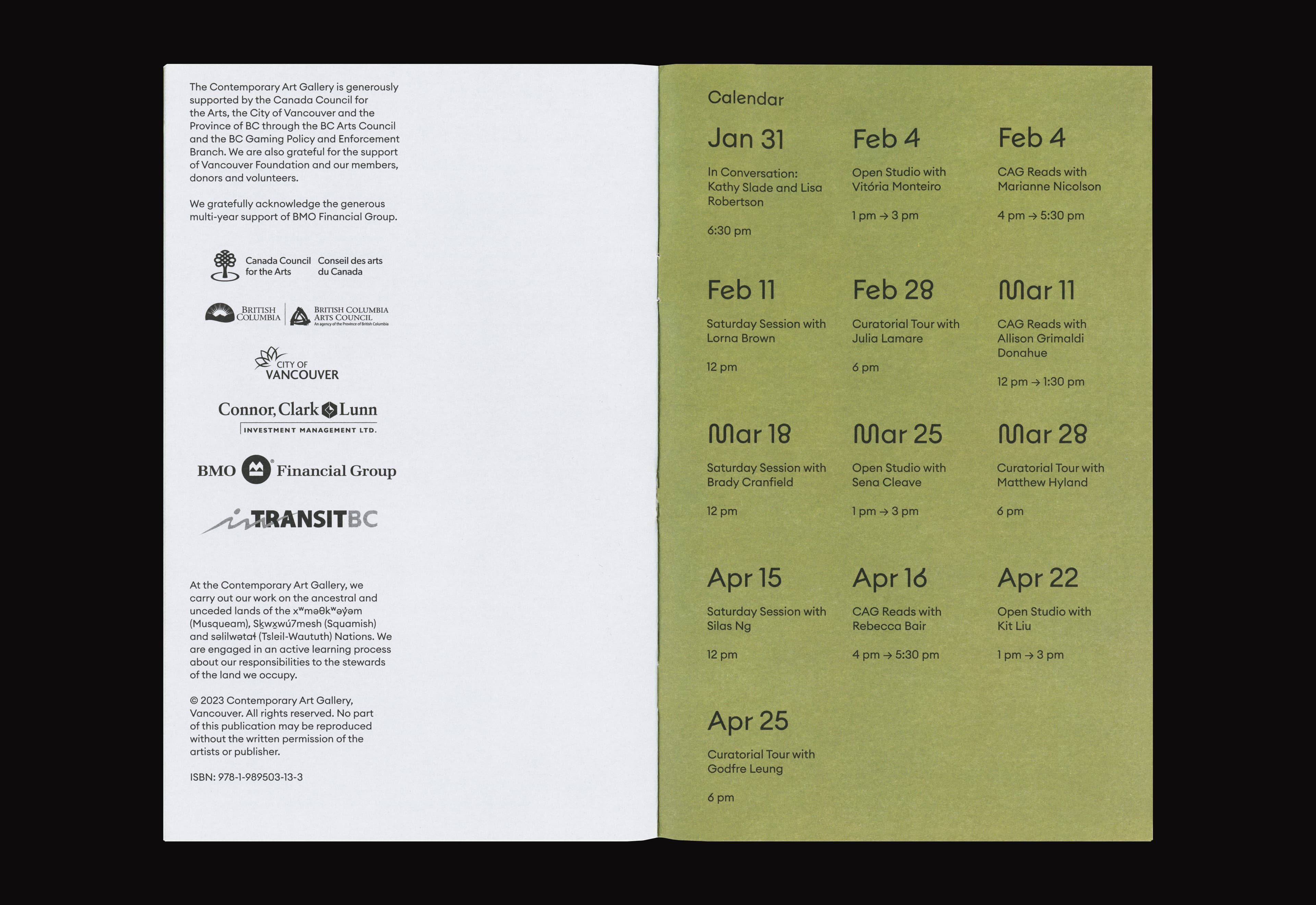 CAG visual identity by Post Projects