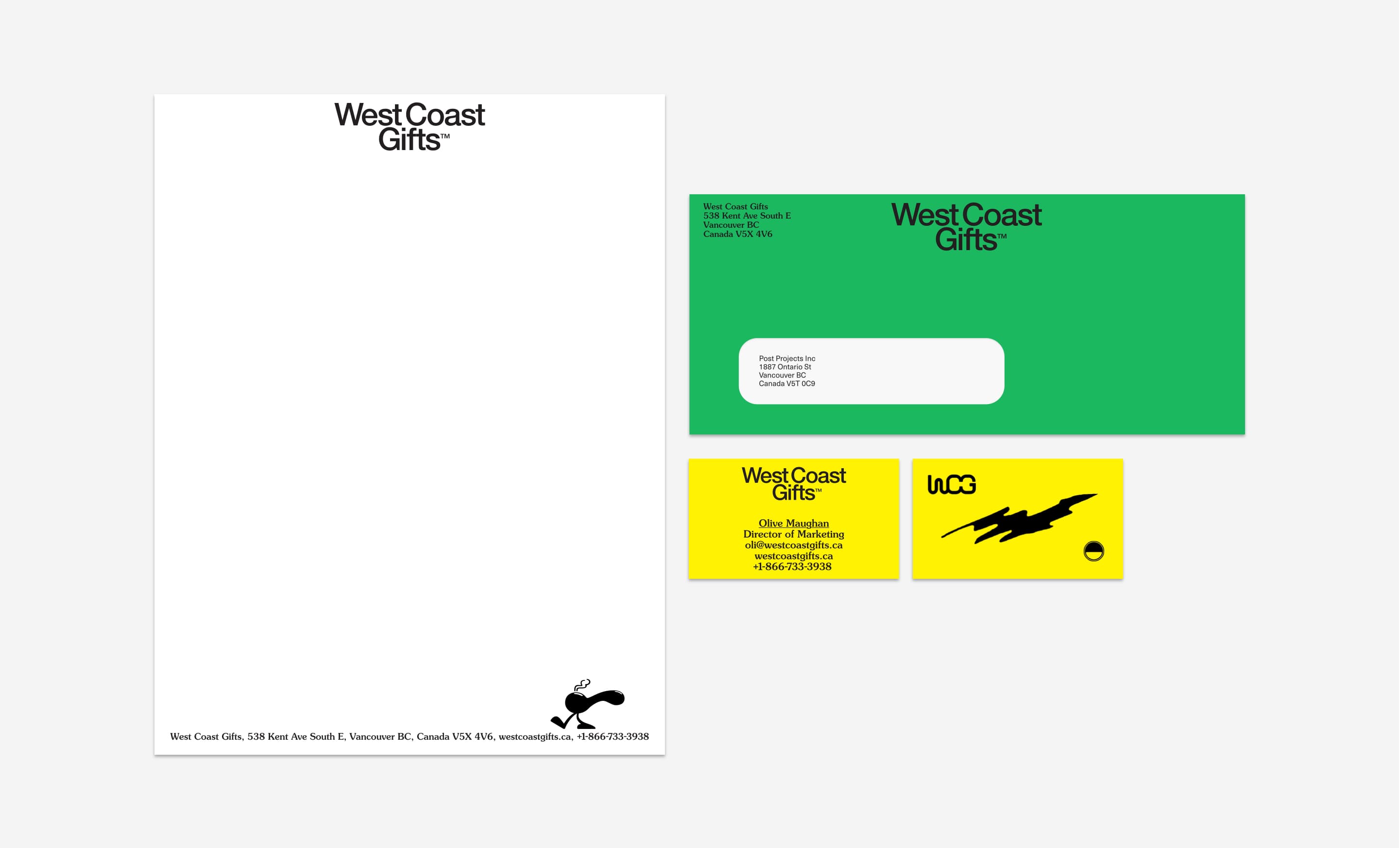 West Coast Gifts by Post Projects