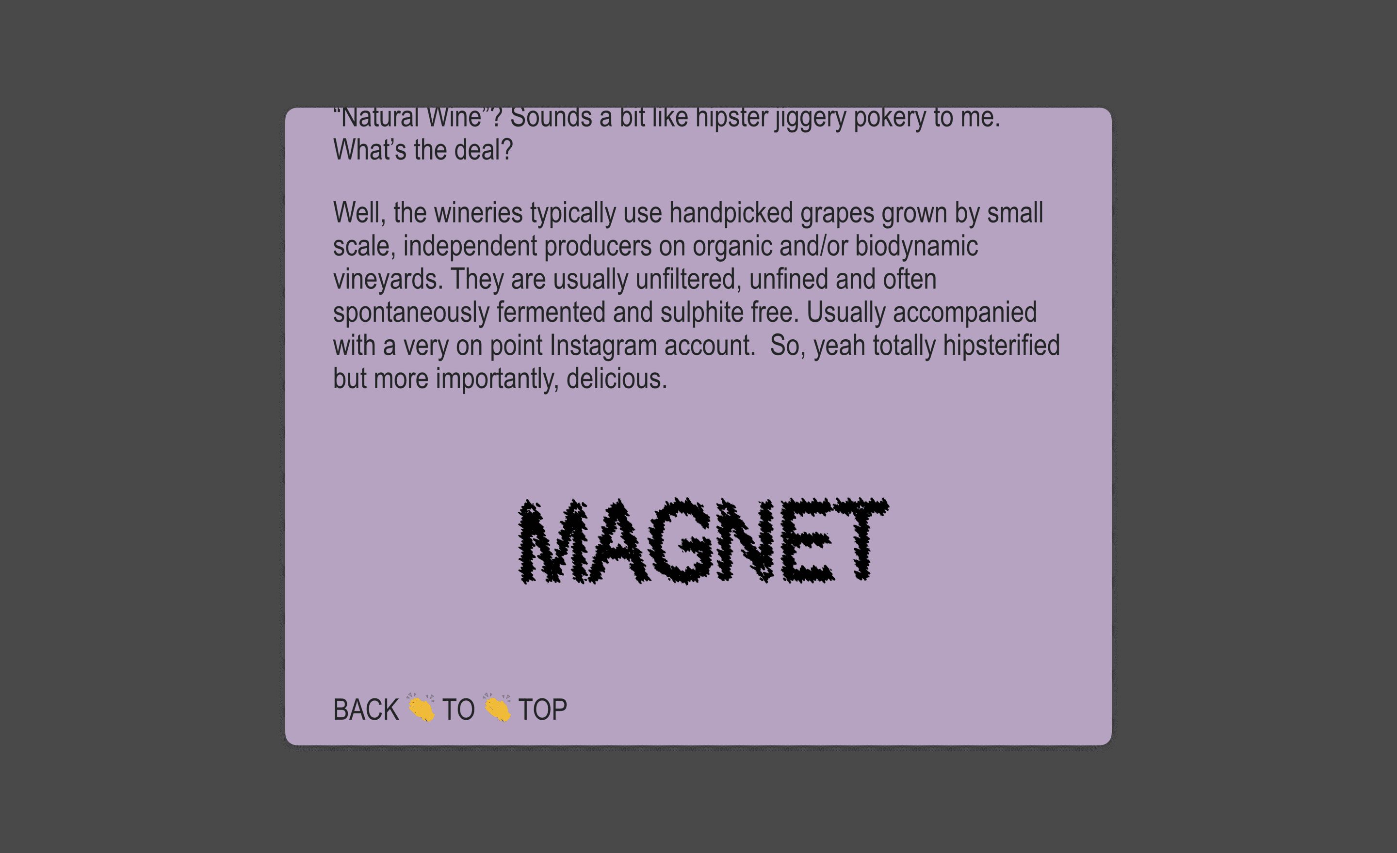 The Magnet by Post Projects