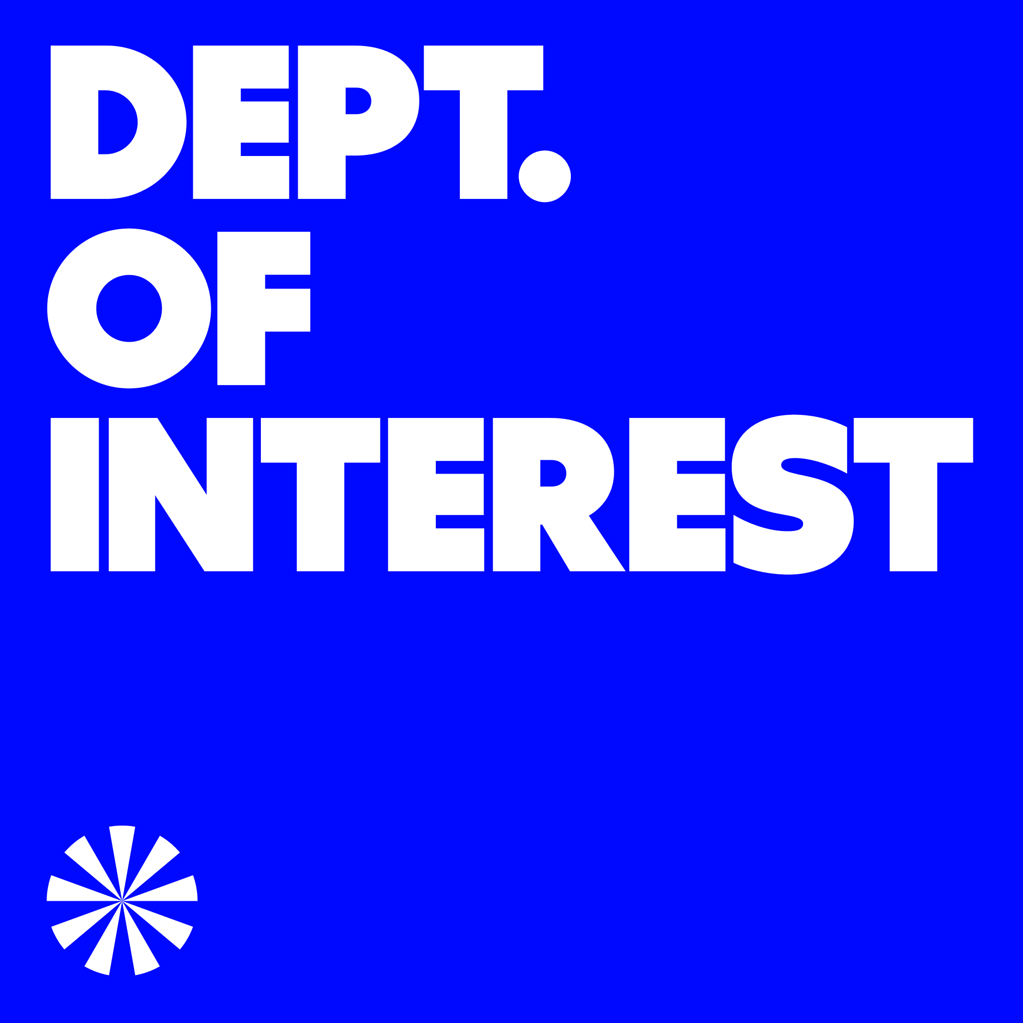 Department of Interest identity designed by Post Projects
