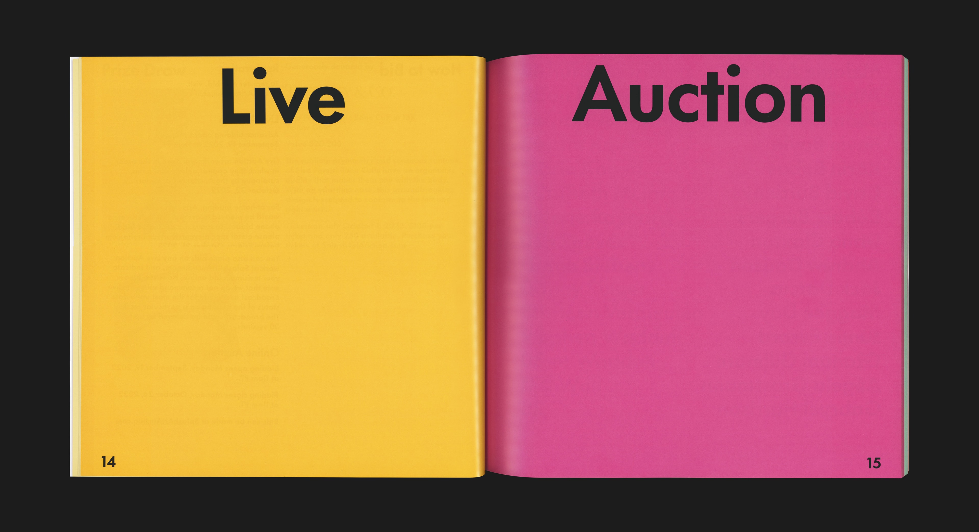 Splash catalogue by Post Projects