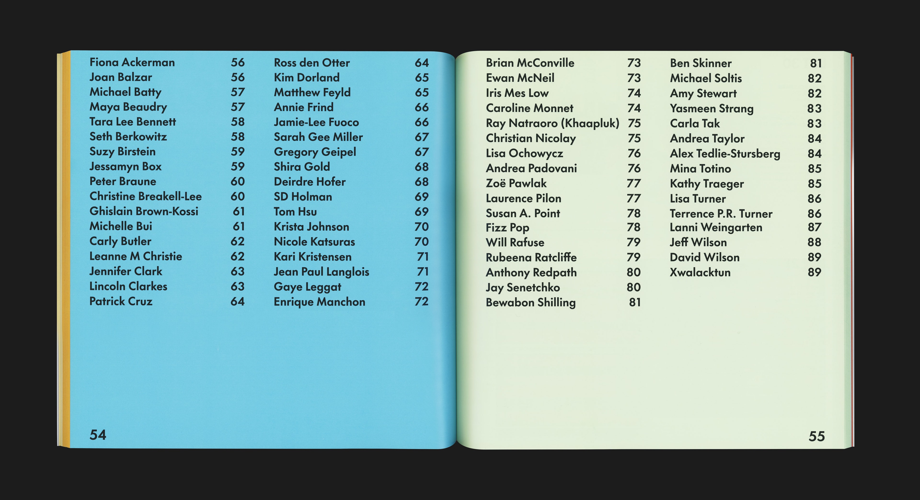 Splash catalogue by Post Projects