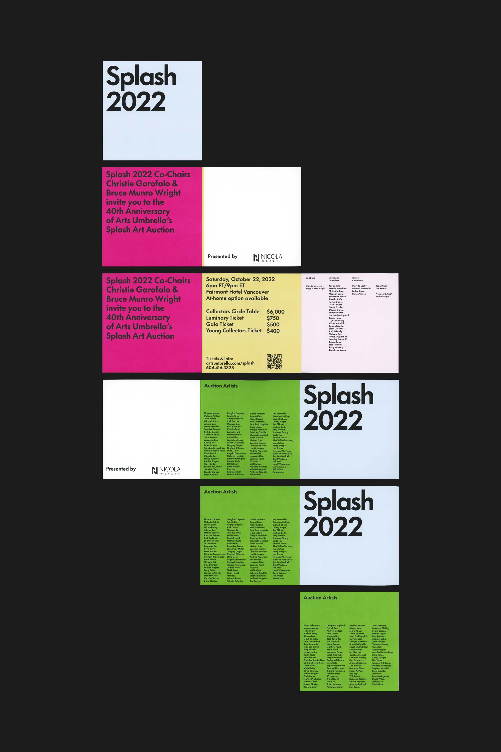 Splash invite by Post Projects
